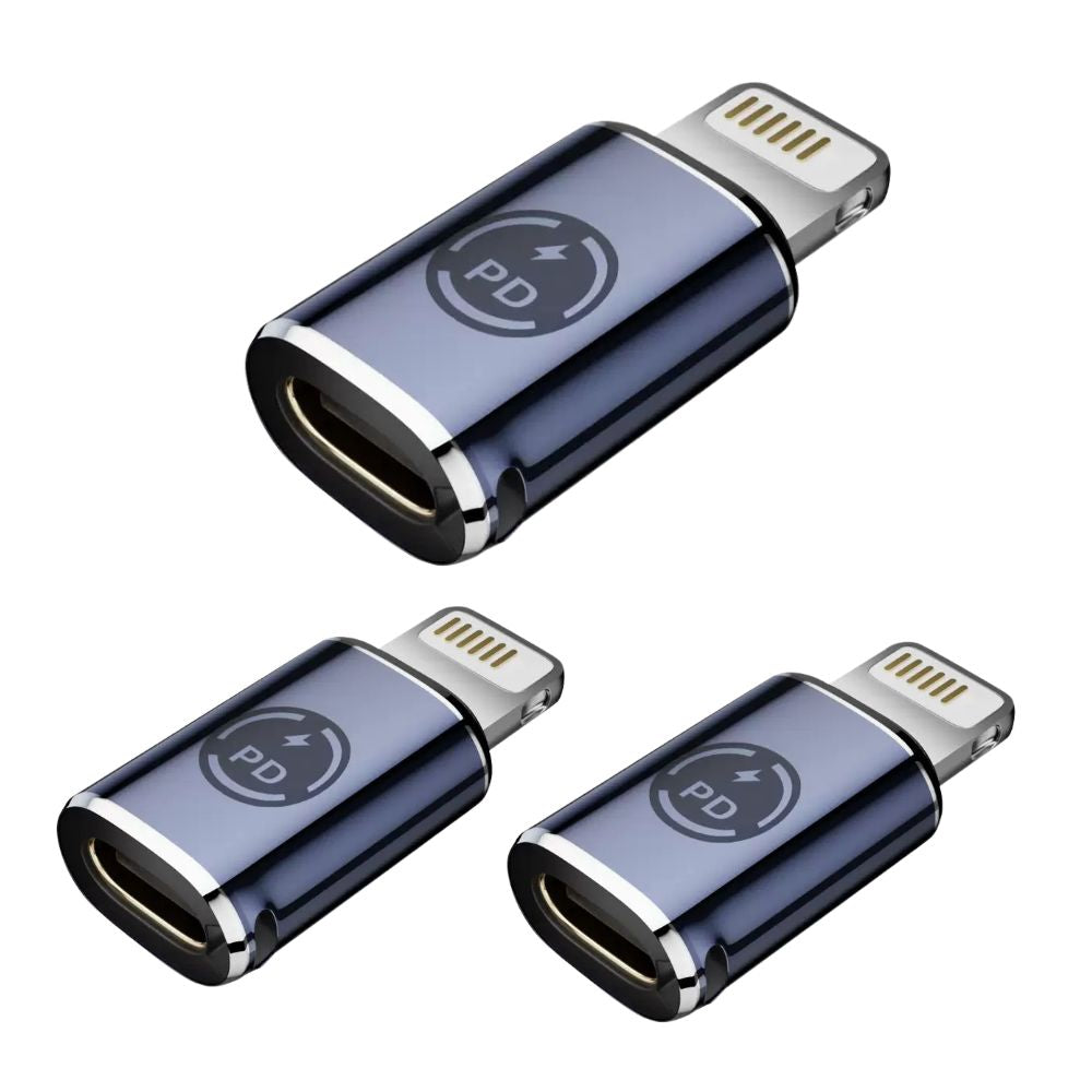 USB-C to Lightning Adapters [3-Pack]